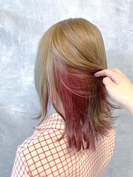 オアシス ガーデン 横浜店(Oasis GaRDEN) ミルクティー×ペールバーガンディー♪