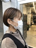 ピボット 北千住(PIVOT)&nbsp;大人かわいいコンパクトボブ☆