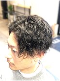 スパイラルパーマ