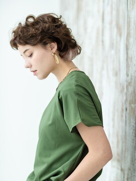 オレロ 国立(olelo) 大人ガーリー/似合わせカット/リバースセンターパート/国立