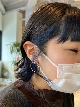 ロカリタ キョウト 河原町三条店(ROCAReTA kyoto) さりげなブルーインナー