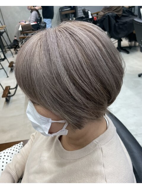 40代50代脱白髪染めグレイヘア白髪ぼかしハイライト大和八木