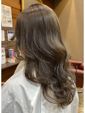 クオン テラッセ納屋橋店(kuon) 【kuon】韓国風レイヤー×ミルクティーベージュ【金本】