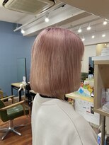 シエル ヘアーメイクアップ(CieL hair make up) ハイトーン×ピンク