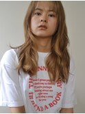 大人ガーリーチョコレートモードヘアープリカールハイライト