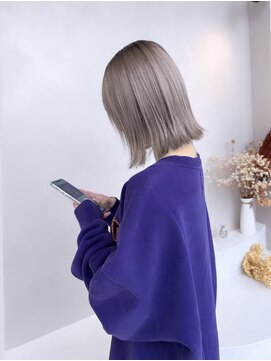 ソウィ(sowi) ケアブリーチカラーダブルカラーホワイトミルクティーベージュ