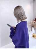 ケアブリーチカラーダブルカラーホワイトミルクティーベージュ