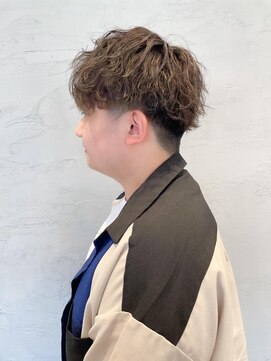 フォーカス 南流山店(FOCUS) メンズ波巻きマッシュ