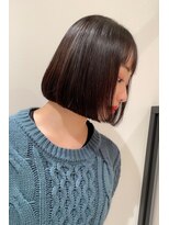 カイノ 南青山店(KAINO) 切りっぱなしボブ/切りっぱなし/髪質改善ストレート