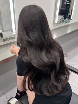 レビジュヘアー 桂店(LEVIJU HAIR) 透明感ブラック×大人韓国ヘア20代/30代/40代