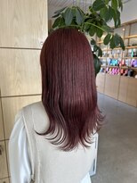 アドラーブル 万代店 (adorable)&nbsp;10代20代★大人かわいいダブルカラーブリーチピンクカラー