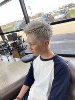 アールトゥーヘアー(art To Hair)&nbsp;スパイキーショート/ハイトーンカラー/20代30代