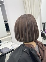 ブラウン(Brown) イメチェンヘアスタイルハッシュカット似合わせカットショート