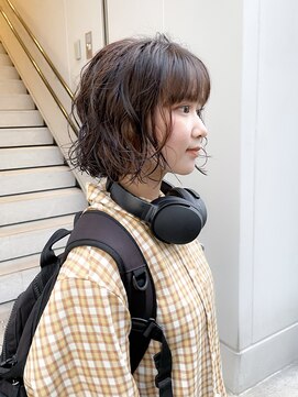 カフ(CAF) CAF照下　大阪　心斎橋　カール　ニュアンスパーマ　大阪