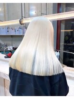 ヲタク(wotaku.)&nbsp;ホワイトカラーホワイトブロンド抜きっぱなしホワイトブリーチ