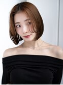 20代30代大人かわいいナチュラル暗髪エアーストレートヘア
