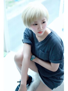 アルトリスト(Altruist Aging×HAIR&SPA) ☆イメチェンピンクベージュアンブレラカラー前髪クールショート