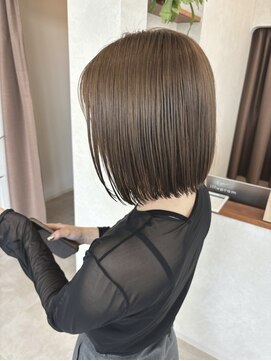 イルプロム 御厨店(illuprom.) 【illuprom.】コンパクトボブ×アッシュベージュ