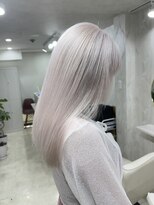 セレーネヘアーレイズ 梅田店(Selene hair Raise)&nbsp;ホワイト×ハイトーン×髪質改善