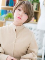 カバーヘア ブリス 大宮西口(COVER HAIR bliss) くすみベージュ細めハイライトボブマッシュc6大宮10代20代30代