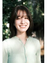 エアー 青山(AIR) 外ハネボブ/シースルーバング