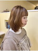 ふんわり巻くとかわいい大人レイヤースタイル
