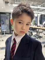 ニュアージュ 表参道 南青山(Nuage’) 小学生カットメンズ【Nuage'表参道/南青山】ベリーショートmen's