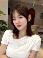 ジーナ 熊本(Zina)&nbsp;髪質改善＊マットブラウンくびれヘア＊美髪【Zina熊本】