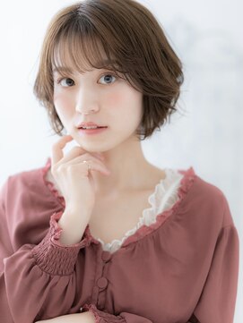 ヘアスタジオ ガロウ(hair stuido garou) ホワイトグレージュ/デジタルパーマ/チェリーブラウン/盛岡62