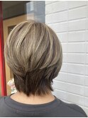白髪ぼかしハイライトでワンランク上の大人ヘア