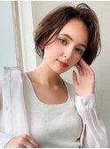【AFLOAT福岡】小顔前髪ありひし形レイヤーカット