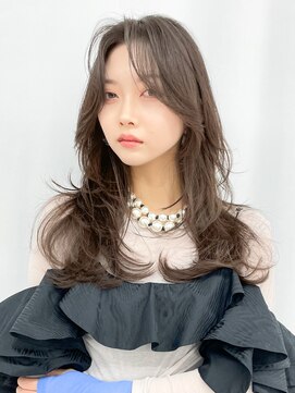 アイティーバイアルバム 下北沢店(IT by ALBUM) くびレイヤーレイヤーロングオリーブベージュグレージュ_F20022