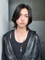 アイティーバイアルバム 下北沢店(IT by ALBUM)&nbsp;フェザーパーマブルーブラック_F20121