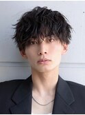 シャドウパーマツイストスパイラルパーマ無造作パーママッシュ