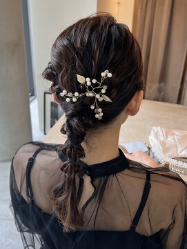 エフィールベルタ(afeel belta) ニュアンスやわらか編みおろしヘア