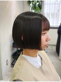 まるみがかわいいミニボブ