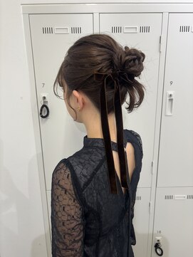 アッシュ 下北沢店(Ash) お団子ヘアアレンジ
