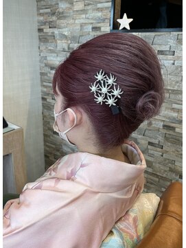 入学式ママさんヘア