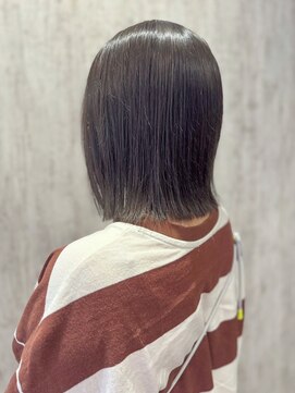 テトテ 門戸厄神店(tetote) 【tetote門戸厄神/村山】黒髪/切りっぱなしボブ