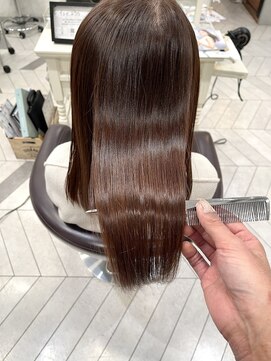 髪質改善カラー