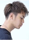 ワイルドツーブロックショート 刈り上げ