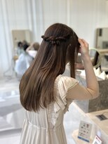 アールオー(Ro)&nbsp;ナチュかわハーフアップ