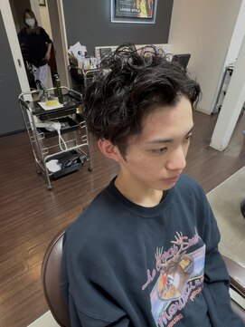 ルシードスタイルウィンズ(LUCIDO STYLE WINS) アップバングパーマ