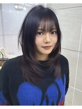 アンジェリカラボ 梅田店(ANGELICA LABO) 韓国風ミディアムレイヤー