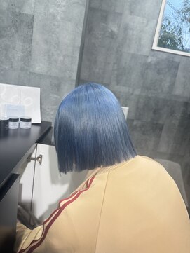 シェリール(Cherir) ペールブルー/タッセルボブ