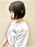 黒髪ボブ