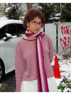 チクロ(ticro) 【チクロ】平成ショート/古早味/チョコブラウン