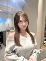 イヴ 原宿(I've)&nbsp;ブリーチなしヘーゼルベージュ【I've/原宿】fumika