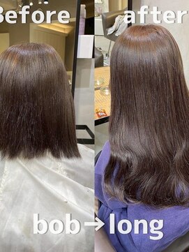 Beleza 川越 -ブリーチ・ハイトーン・ダブルカラー・エクステ・羽エクステ- 17846ワンホンレイヤーシールエクステダークブラウン