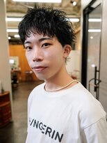 ニール 名古屋 伏見 丸の内(NEELU)&nbsp;【NEELU_ging】ピンパーマで作る無造作ショート